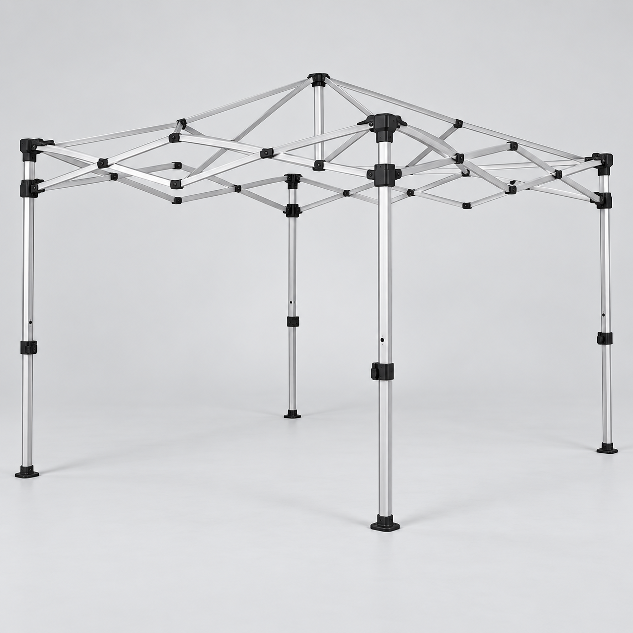 Premium 10' � 10' Aluminum Canopy Frame � Silver
