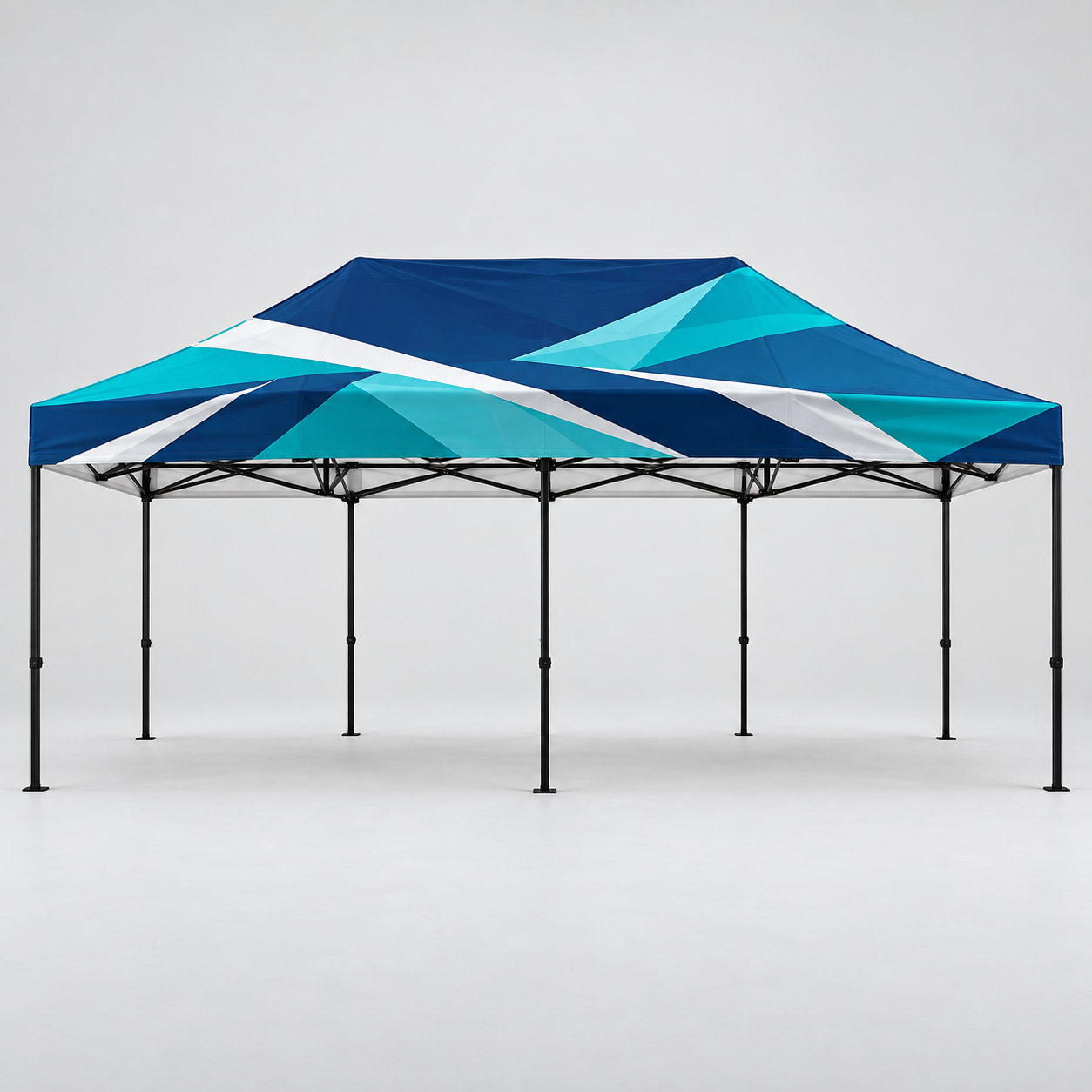 Custom 10' � 20' Premium Canopy Kit � Black Frame