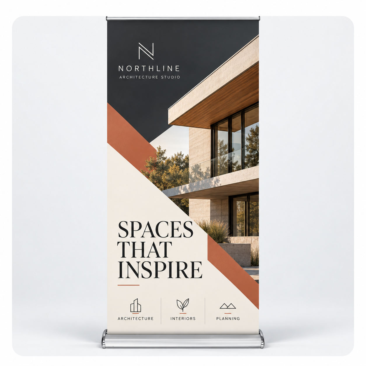 Deluxe Retractable Banner Stand