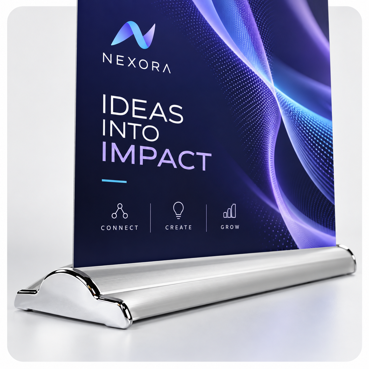 Premium Adjustable Retractable Banner Stand